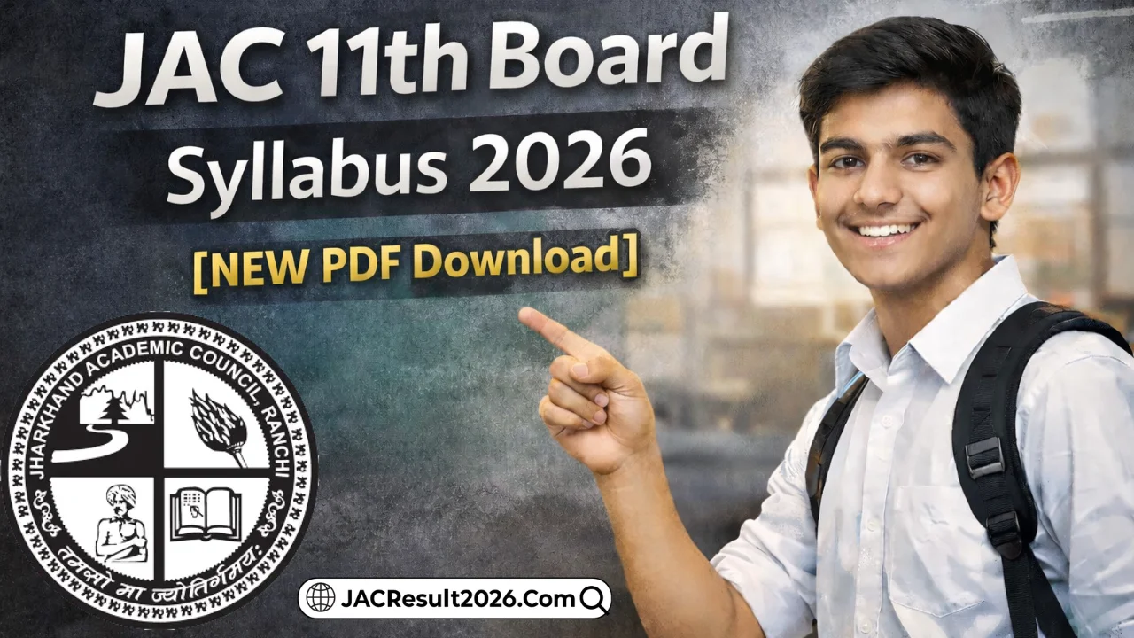 JAC 11th Board Syllabus 2026
